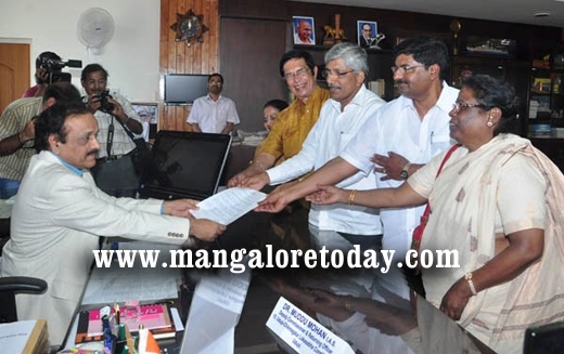 jp hegde files nomination